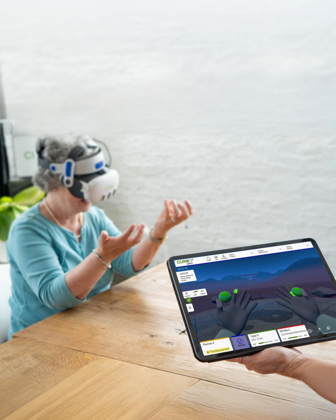 Spiegeltherapie mit CUREO